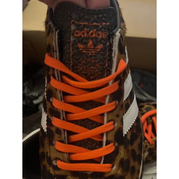 NEW ADIDAS ORIGINALS SL 72 OG Women's 6 Leopard Cow Fur - Picture 7 of 9